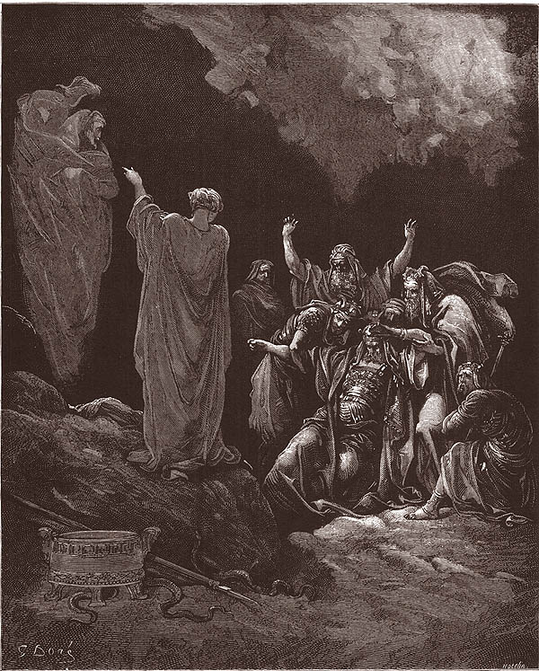 SAUL E LA STREGA DI ENDOR samuele I, 28,11